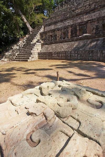 Honduras, Copan Ruinas, Copan Ruins, Acropolis