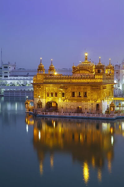 India, Punjab, Amritsar, The Harmandir Sahib, known as The Golden Temple