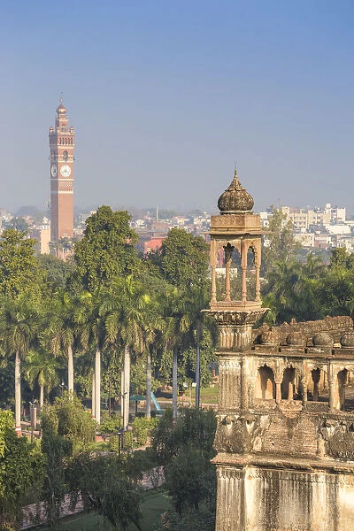 India, Uttar Pradesh, Lucknow, Hussainabad Clock Tower