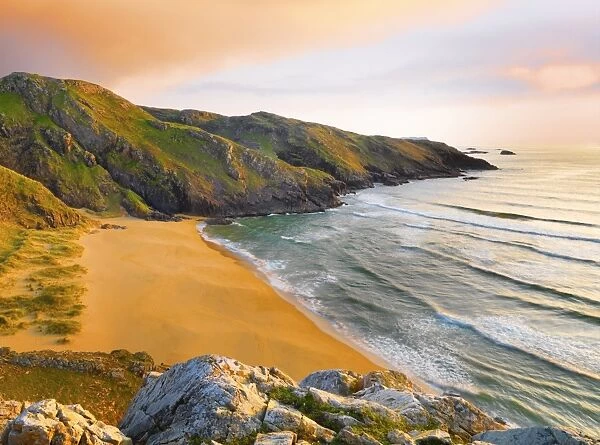 Ireland, Co. Donegal, Rosguil, Boyeeghter Bay