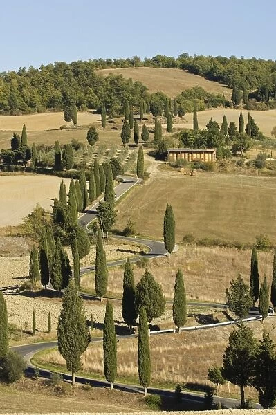 Italy, Tuscany, Montichiello