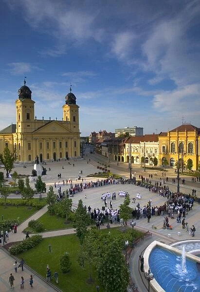 Kalvin ter Square, Debrecen, Eastern Plain, Hungary