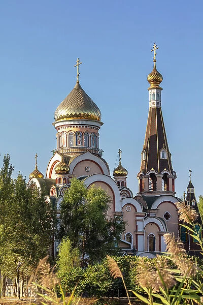 Kazakhstan, Almaty, Russian orthodox church