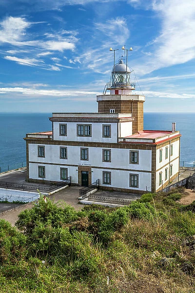 Lighthouse, Cape Finisterre (Cabo Fisterra), Galicia, Spain