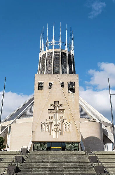 Liverpool Metropolitan Cathedral, Liverpool, Merseyside, England, UK