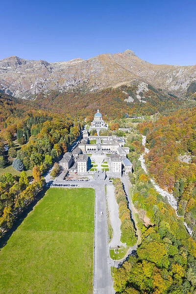 The Marian Sanctuary of Oropa (Biella, Biella province, Piedmont, Italy)