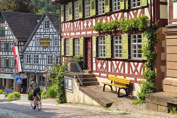 Museum on the market place, Kinzigtal Valley, Black Forest, Baden-Wurttemberg, Germany