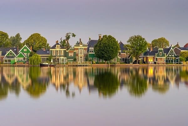 Netherlands, North Holland, Zaandam, River Zaan