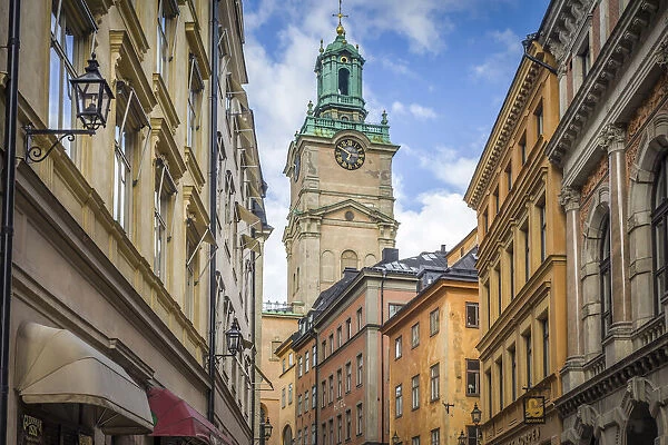 Nikolaikirche in the old town Gamla Stan, Stockholm, Sweden