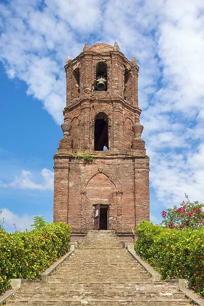 The old bell tower of Saint Augustine Parish Church, commonly known as Bantay Church