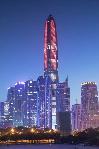 Ping An International Finance Centre (worldas 4th tallest building in 2017 at 600m)