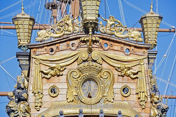 Pirate vessel, Genoa, Liguria, Italy