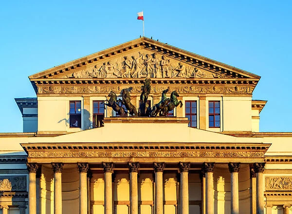 Poland, Masovian Voivodeship, Warsaw, Grand Theatre and National Opera