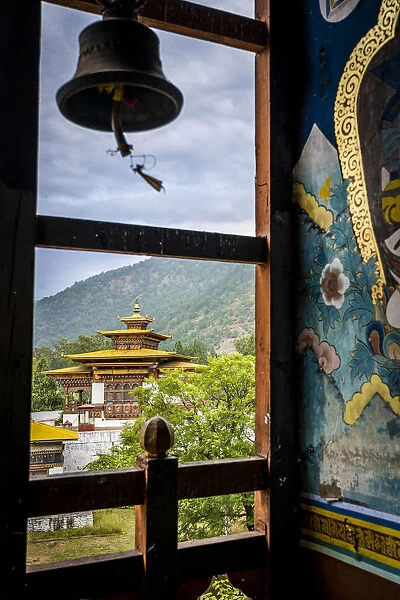 From the Punakha Dzong, also known as Pungtang Dewa chhenbi Phodrang. Punakha, Bhutan