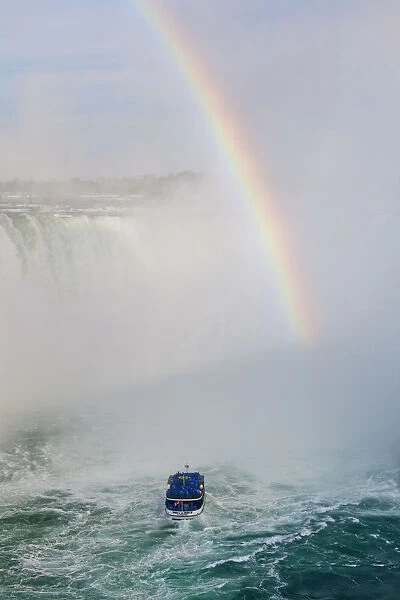 Rainbow over Niagara Falls, Ontario, Canada