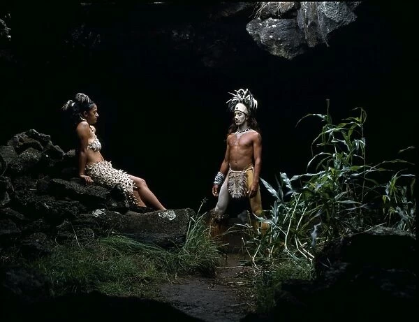 Rapanui man and woman