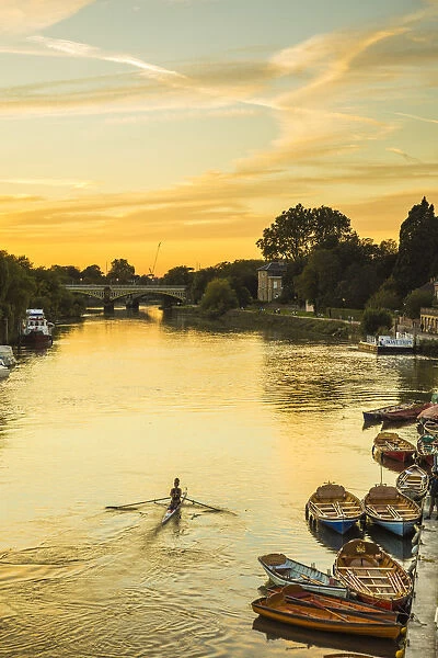 River Thames, Richmond, London, England, UK