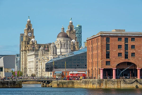 Royal Albert Dock, Liverpool, Merseyside, England, UK