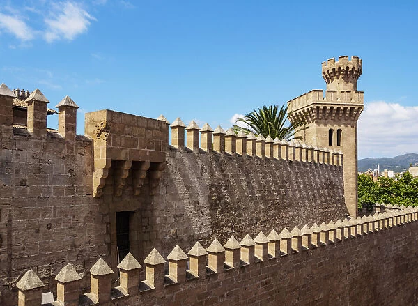 Royal Palace of La Almudaina, Palacio Real de La Almudaina, Palma de Mallorca, Majorca
