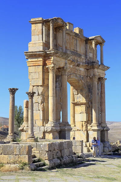 Ruins of ancient city Cuicul, Djemila, Setif Province, Algeria