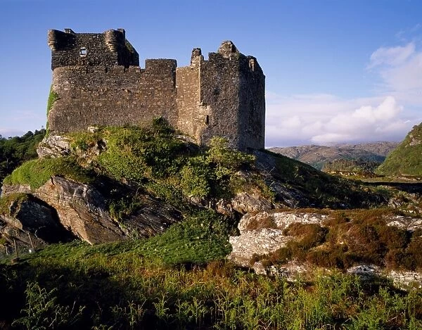 The ruins of Castle Tioram
