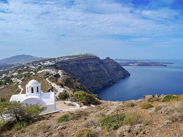 Saint Mark Holy Orthodox Chapel, Santorini or Thira Island, Cyclades, Greece