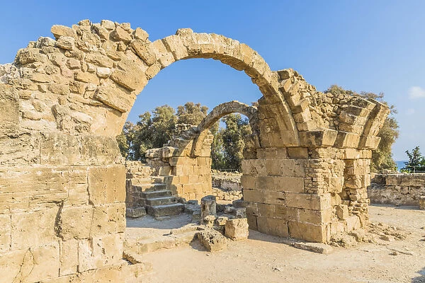 Saranda Colones at Paphos Archaelogical Park, Paphos, Cyprus