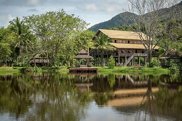 Sarawak Cultural Village, Santubong, Sarawak, Borneo, Malaysia, Asia