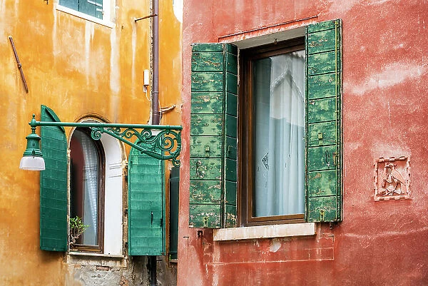 Scenic corner of Dorsoduro district, Venice, Veneto, Italy