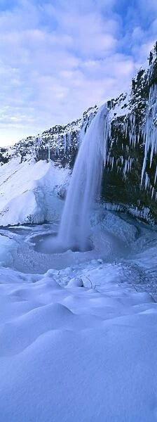 Seljalandfoss Falls, Rangarvalla District, Southern Iceland