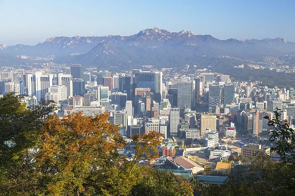 Seoul cityscape, South Korea