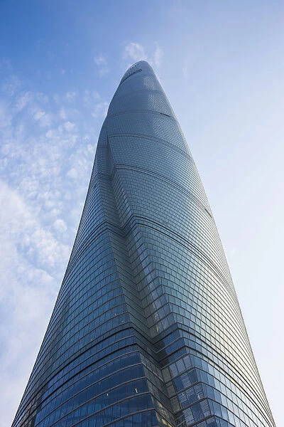 Shanghai Tower (2nd tallest building in the world in 2014), Lujiazui, Pudong, Shanghai