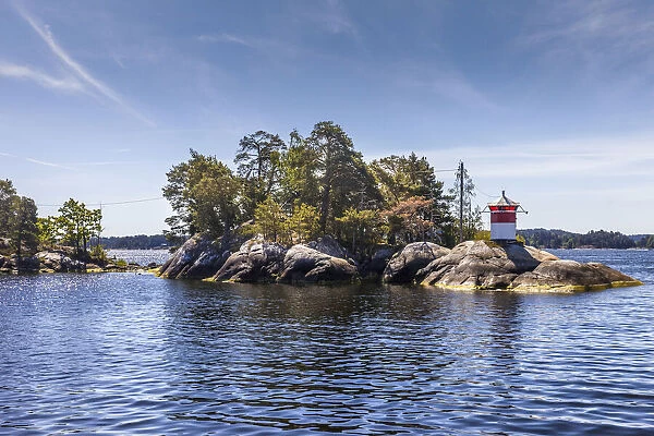 Small archipelago island off Stockholm, Sweden