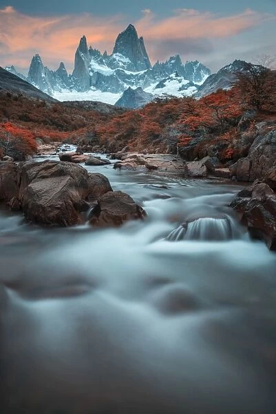 South America, Argentina, Patagonia, Los Glaciares National Park, Andes mountains