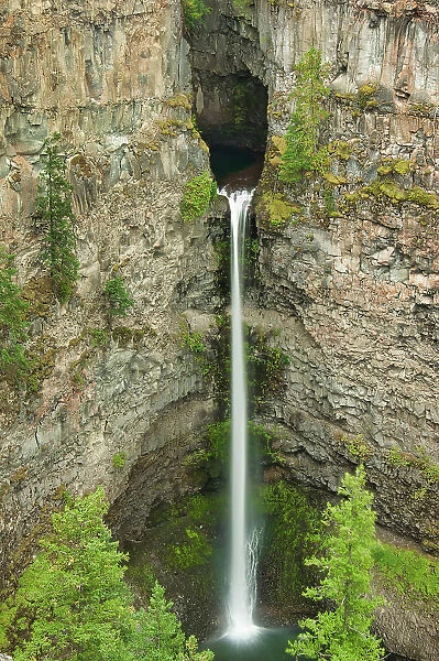 Spahat Falls Wells Gray Provincial Park, British Columbia, Canada