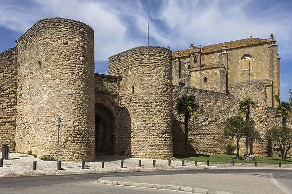 Spain, Anadalusia, Malaga, Ronda, The Almocabars gate