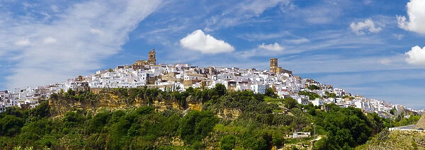 Spain, Andalucia, Cadiz Province, Arcos de la Frontera, a Pueblo Blanco, White Village