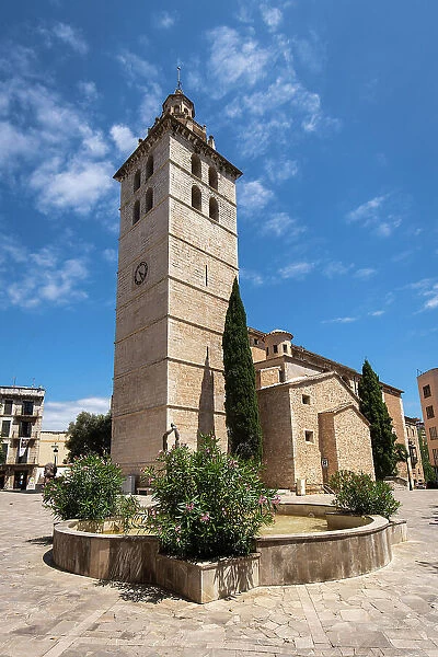 Spain, Balearic Islands, Mallorca, Inca, St Mary Major church