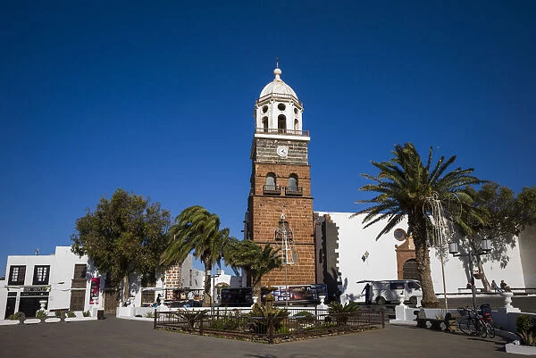 Spain, Canary Islands, Lanzarote, Teguise, Parroquia San Miguel church