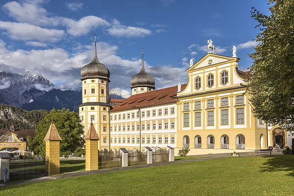 Stams Abbey in the Inn Valley, Tyrol, Austria