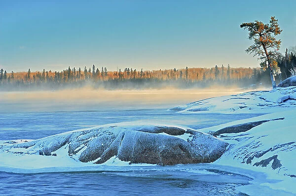 Sturgeon Rapids at Nutimik Lake WHiteshell Provincial Park, Manitoba, Canada