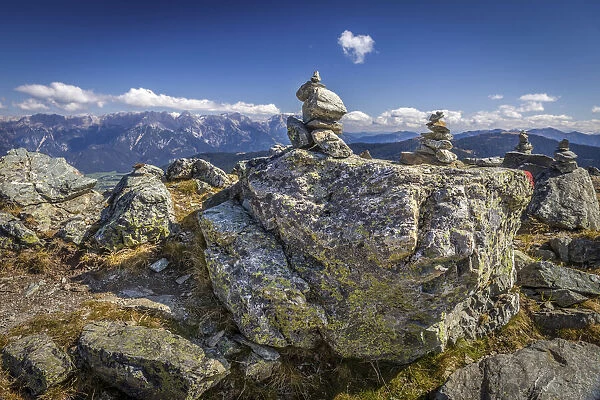 Summit of the Asitzkopf (1, 974 m) near Leogang, Salzburger Land, Austria