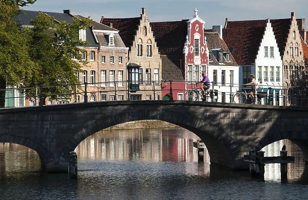 Traditional architecture in Bruges, Belgium