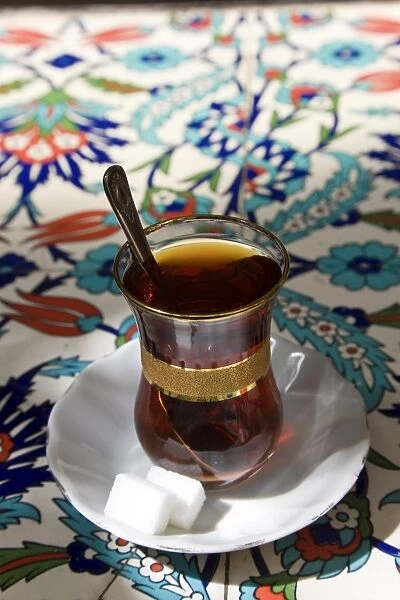 Turkish tea, Istanbul, Turkey