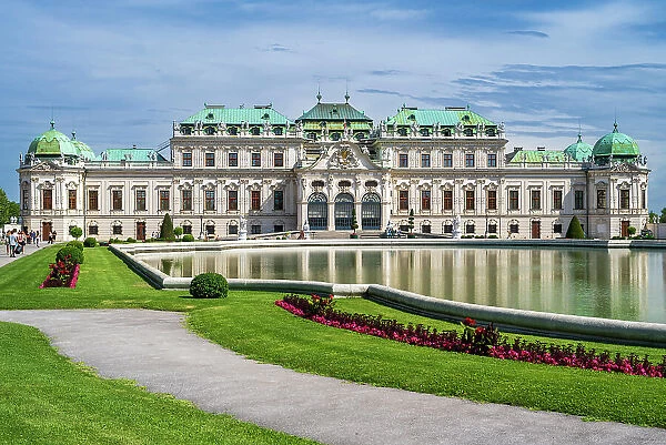 Upper Belvedere historic building complex, Vienna, Austria