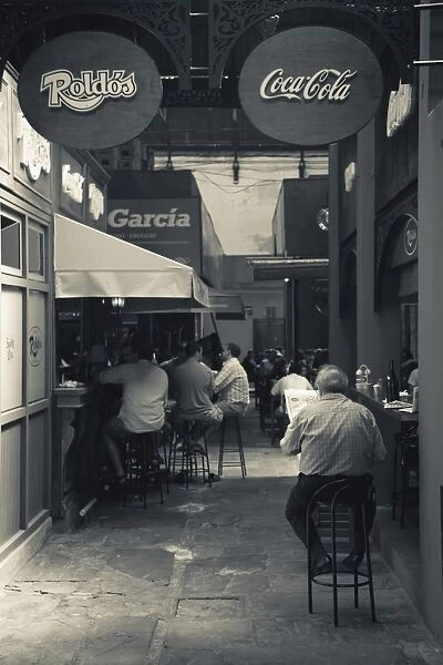 Uruguay, Montevideo, Mercado del Puerto, Parilladas grill restaurants, NR