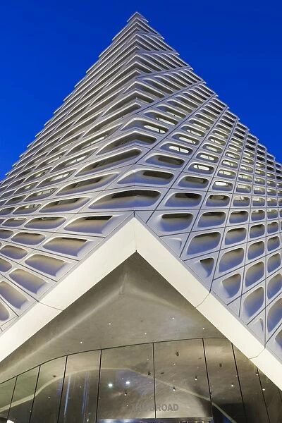USA, California, Los Angeles, The Broad, contemporary art museum, built 2015, exterior