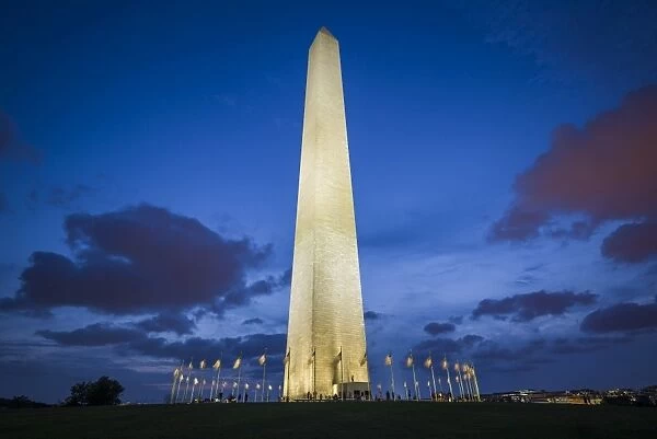 USA, District of Columbia, Washington, National Mall, Washington Monument