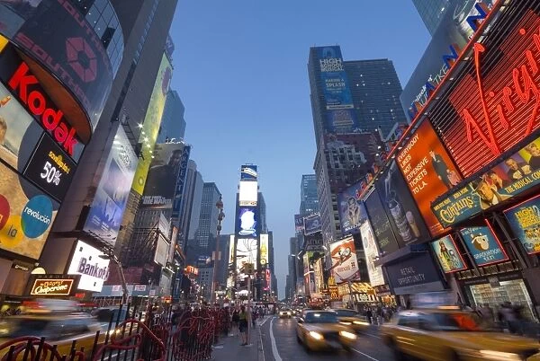 USA, New York City, Manhattan Times Square