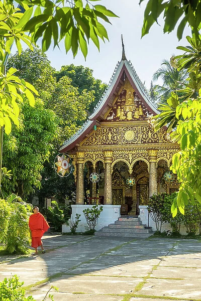 Wat Pa Phai Temple, Luang Prabang (ancient capital of Laos on the Mekong river), Laos